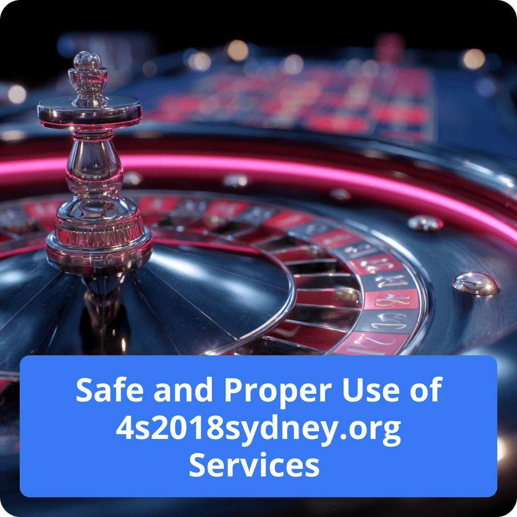 Safe and Proper Use of casino-au.aplar2019.com Services